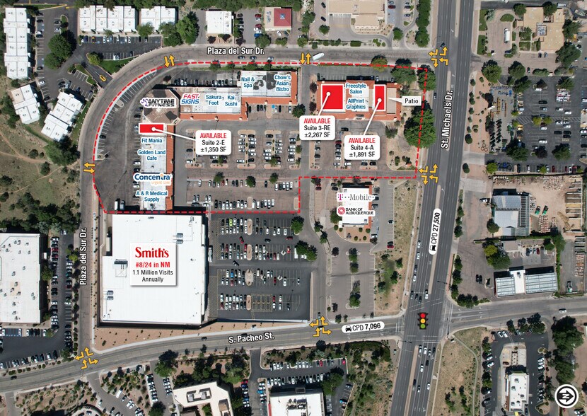 730 St Michaels Dr, Santa Fe, NM à louer - Photo de l’immeuble – Image 2 sur 13