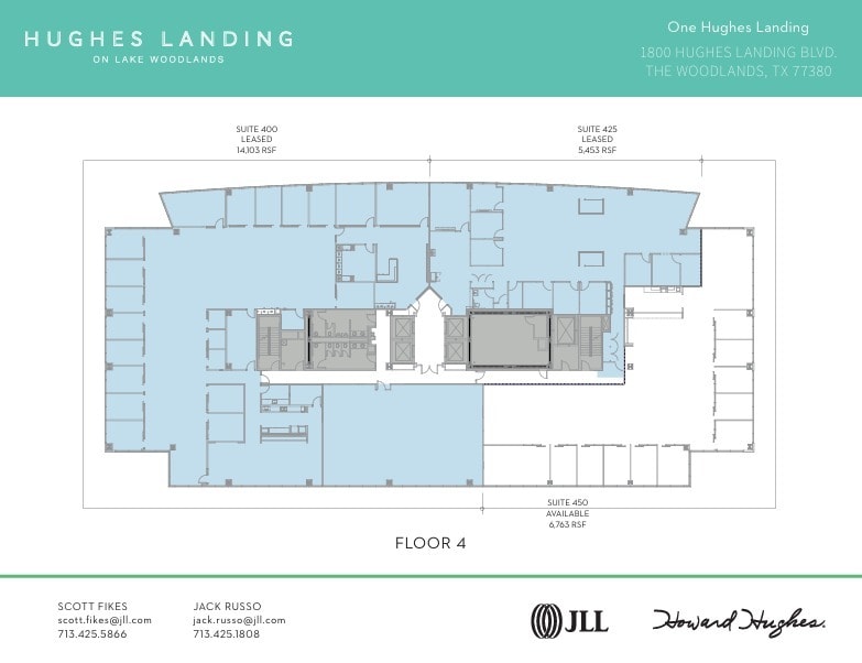 1800 Hughes Landing Blvd, The Woodlands, TX à louer Plan d’étage– Image 1 sur 1