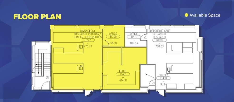 100 E Lancaster Ave, Wynnewood, PA à louer - Plan d’étage – Image 2 sur 6