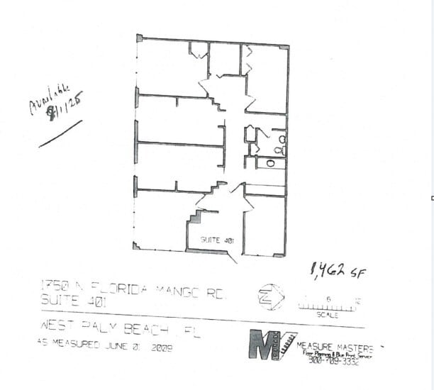 1750 N Florida Mango Rd, West Palm Beach, FL à louer Plan d’étage– Image 1 sur 1