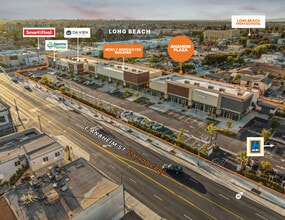 739-915 E Anaheim St, Long Beach, CA - Vue aérienne vue de carte