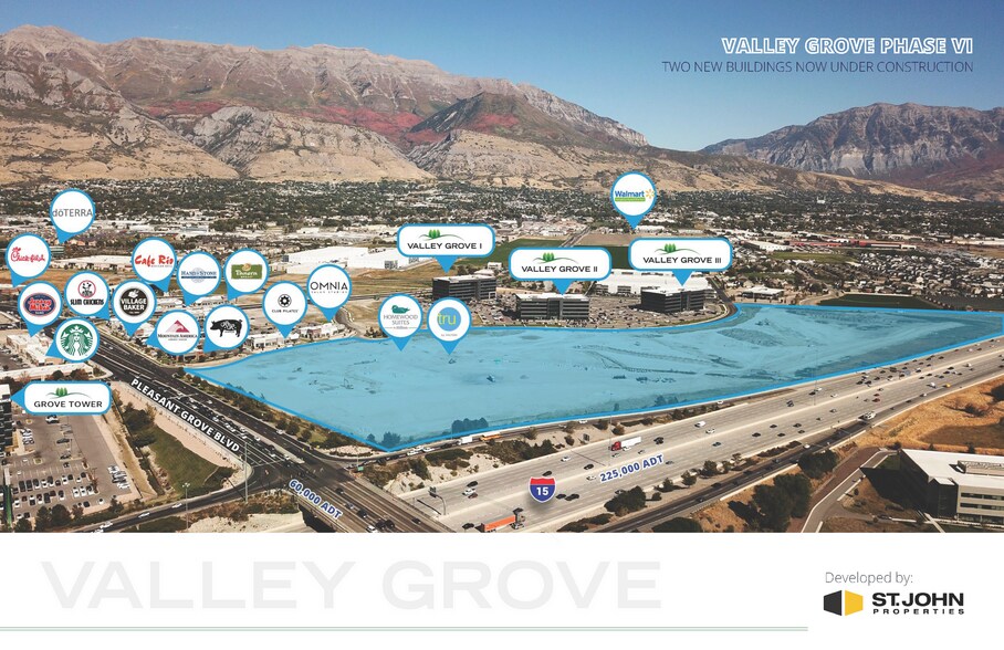 1882 W Pleasant Grove Blvd, Pleasant Grove, UT à louer - Aérien – Image 3 sur 6