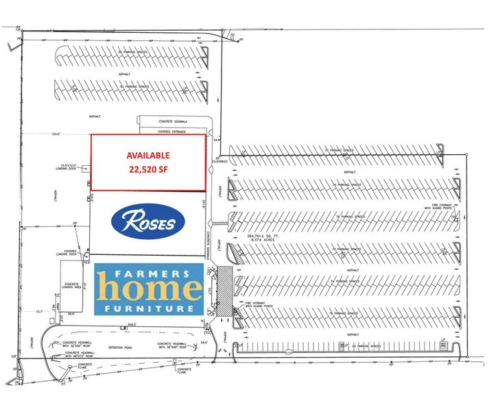 1901 Douglas Ave, Brewton, AL à louer - Plan de site – Image 2 sur 2