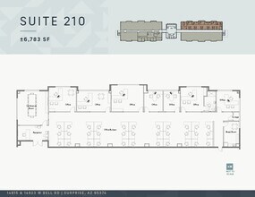 14823 W Bell Rd, Surprise, AZ à louer Plan d’étage– Image 1 sur 1