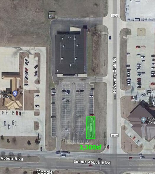 1630 Lonnie Abbott Blvd, Ada, OK à louer - Aérien – Image 2 sur 4