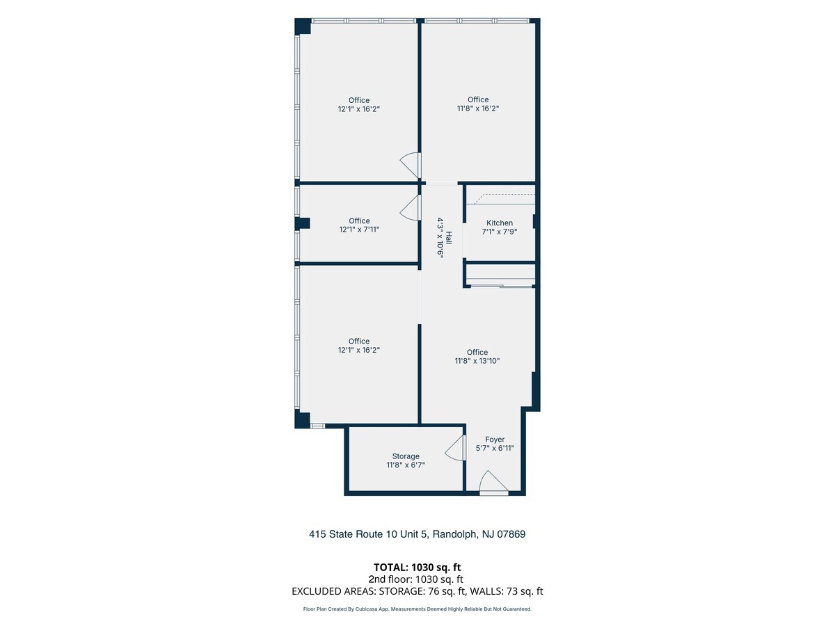 415 State Route 10, Randolph, NJ 07869 - Lot 5 - - Plan d’étage - Image 1 of 1