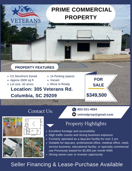 305 Veterans Rd, Columbia, SC à vendre - Photo de l’immeuble – Image 2 sur 25