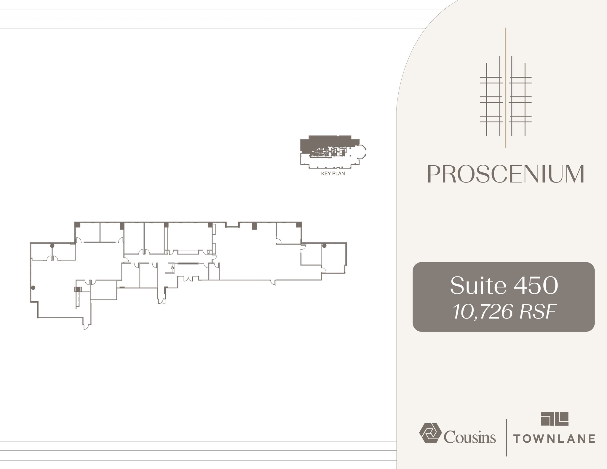 1170 Peachtree St, Atlanta, GA à louer Plan d’étage– Image 1 sur 1