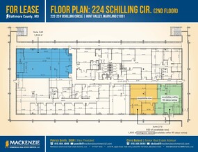 224 Schilling Cir, Hunt Valley, MD à louer Plan d’étage– Image 1 sur 1