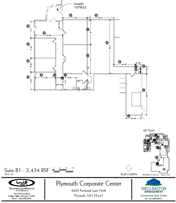 2605 Fernbrook Ln N, Plymouth, MN à louer Plan d’étage– Image 1 sur 1