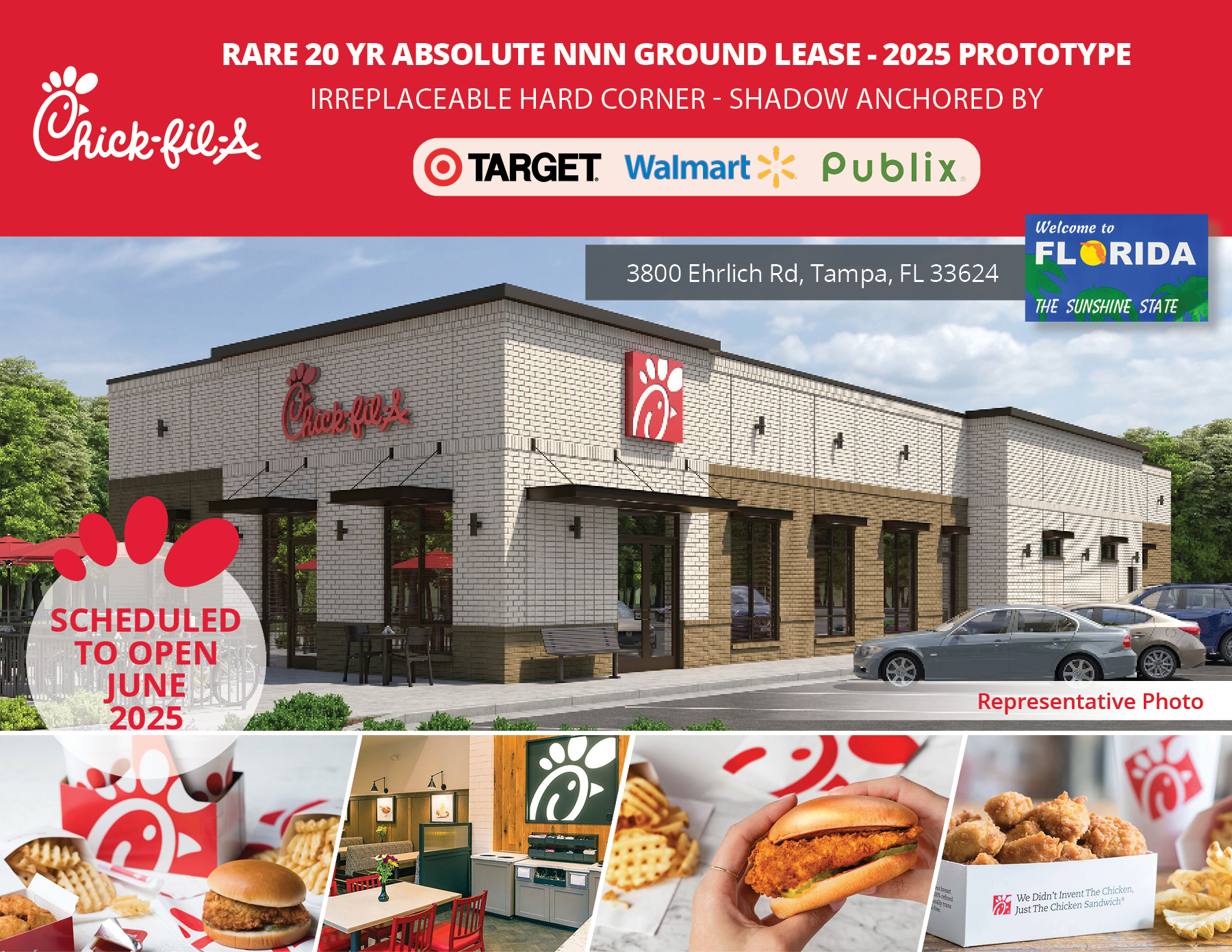 N Chick fil A, Tampa, FL à vendre Photo de l’immeuble– Image 1 sur 5