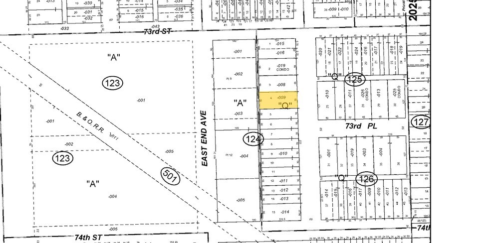 7318-20 S Ridgeland Ave, Chicago, IL à vendre - Plan cadastral – Image 2 sur 4