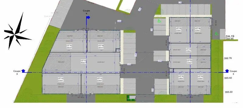 Local d'activités dans Les Abrets en Dauphiné à vendre - Plan d’étage – Image 3 sur 6