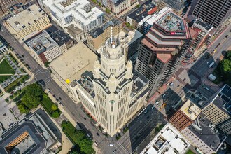 50 W Broad St, Columbus, OH - VUE AÉRIENNE  vue de carte - Image1