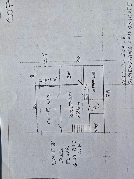 1807 Grand Central Ave, Lavallette, NJ à louer - Plan d’étage – Image 2 sur 3