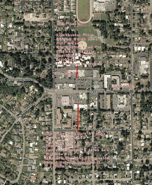 600-642 NW Richmond Beach Rd, Shoreline, WA à louer - Aérien – Image 2 sur 5