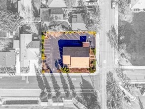 1105 University St, Healdsburg, CA - Vue aérienne vue de carte - Image1