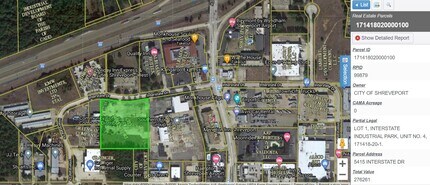 5408 Interstate Dr, Shreveport, LA - Vue aérienne vue de carte