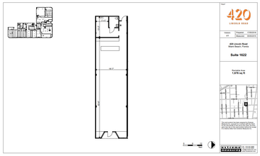 420 Lincoln Rd, Miami Beach, FL à louer Plan d’étage– Image 1 sur 1