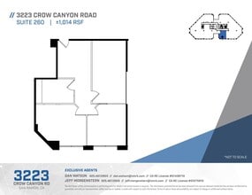 3223 Crow Canyon Rd, San Ramon, CA à louer Plan d’étage– Image 1 sur 1