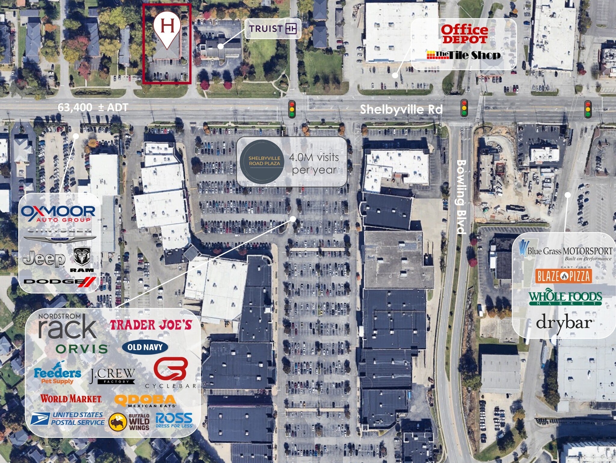 4505 Shelbyville Rd, Louisville, KY à louer Photo de l’immeuble– Image 1 sur 2