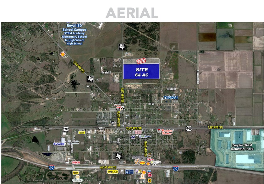 FM 362 & Stella Rd, Brookshire, TX à vendre - Photo de l’immeuble – Image 3 sur 4
