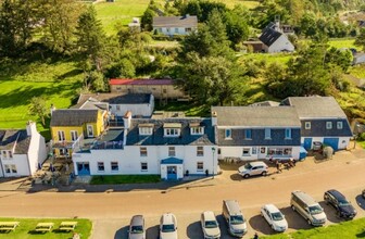 Temperance Brae, Strathcarron, HLD - VUE AÉRIENNE  vue de carte