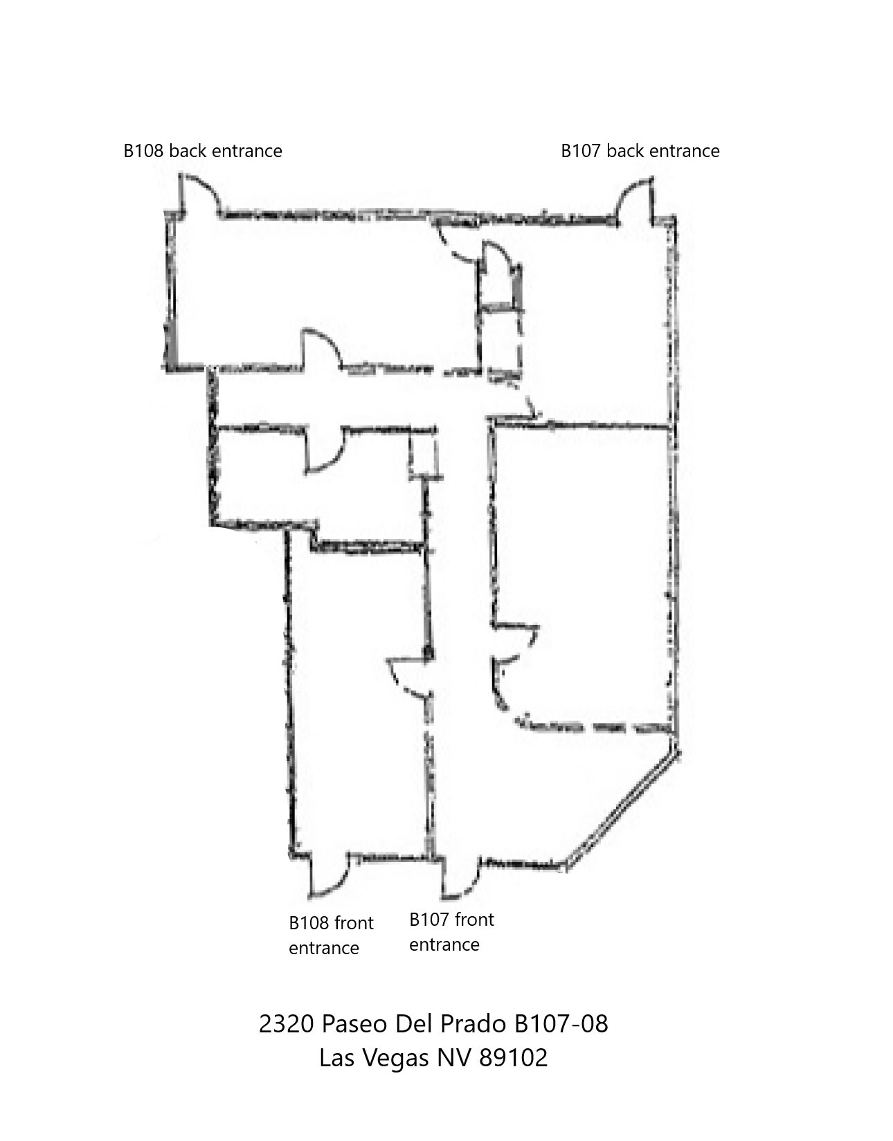 2310 Paseo Del Prado, Las Vegas, NV à louer Photo de l’immeuble– Image 1 sur 1