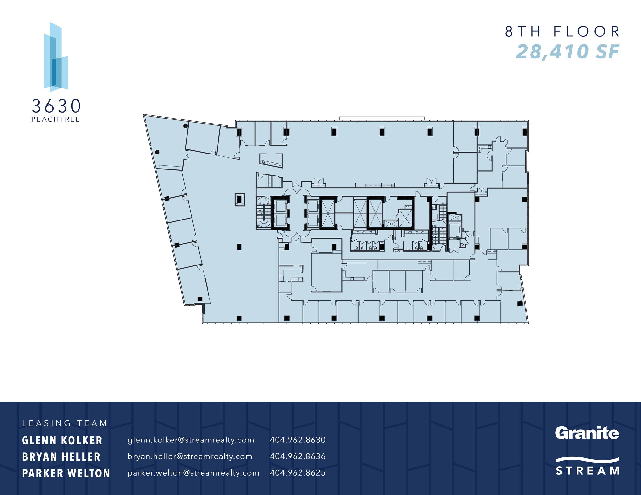 3630 Peachtree Rd NE, Atlanta, GA à louer Plan de site– Image 1 sur 3