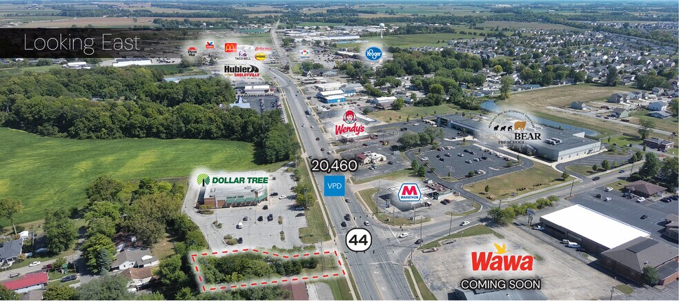 950 IN-44, Shelbyville, IN à vendre - Aérien – Image 3 sur 4