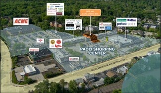 Plus de détails pour 90 E Lancaster Ave, Paoli, PA - Local commercial à vendre