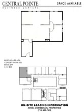 17291 Irvine Blvd, Tustin, CA à louer Plan d’étage– Image 1 sur 1