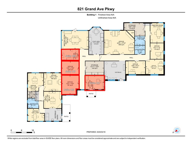 821 Grand Avenue Pky, Pflugerville, TX à louer - Plan d’étage – Image 2 sur 13