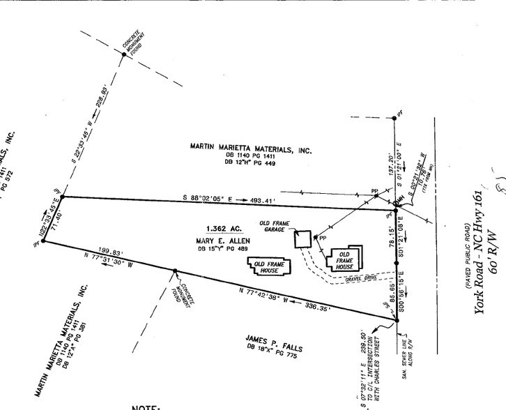 710 York Rd, Kings Mountain, NC à vendre - Plan cadastral – Image 2 sur 3
