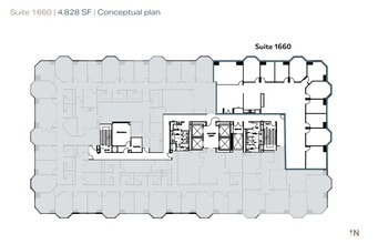550 W C St, San Diego, CA à louer Plan d’étage– Image 1 sur 1