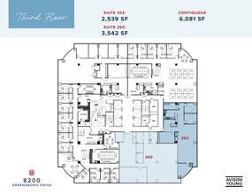 8180-8200 Greensboro Dr, McLean, VA à louer Plan d’étage– Image 1 sur 1