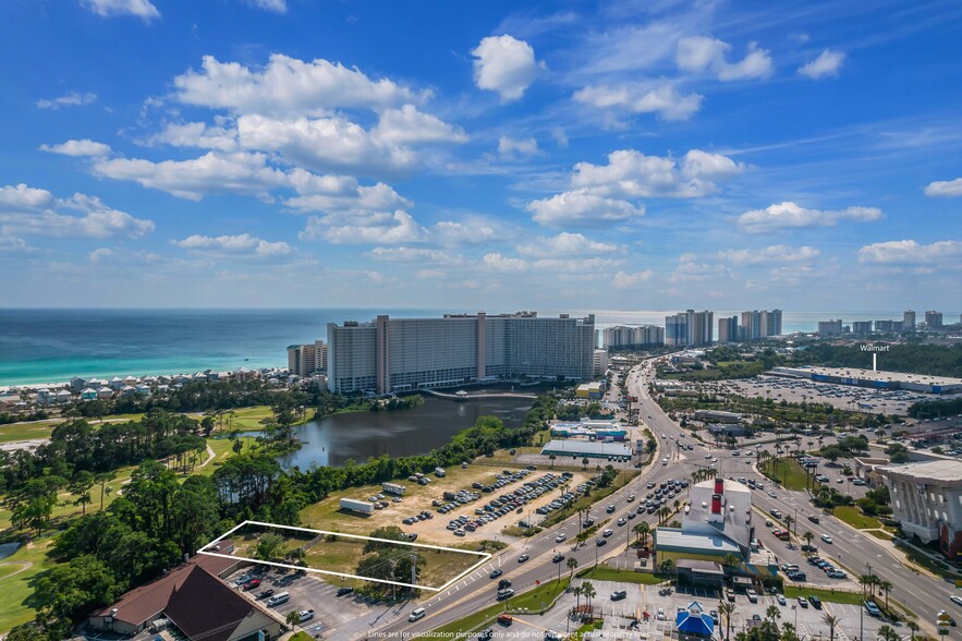 9823 Thomas Dr, Panama City Beach, FL à vendre - Aérien – Image 3 sur 9