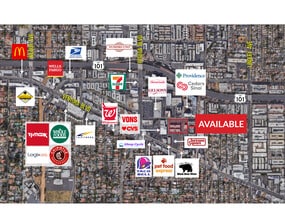 18356-18388 Clark St, Tarzana, CA - VUE AÉRIENNE  vue de carte