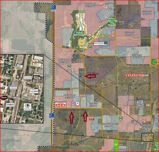 Plus de détails pour 17256 W FM 455, Celina, TX - Terrain à vendre