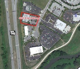 4820 S Arrowhead Dr, Independence, MO - VUE AÉRIENNE  vue de carte