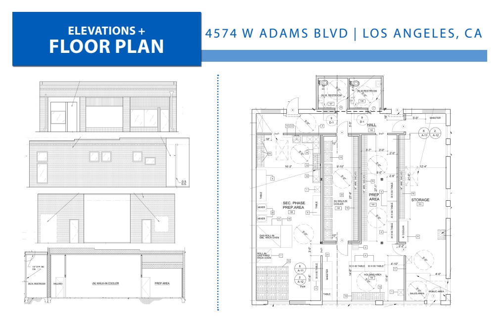 4574-4578 W Adams Blvd, Los Angeles, CA à louer Plan d’étage– Image 1 sur 1