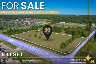 Plus de détails pour 4828 E Johnson Ave, Jonesboro, AR - Terrain à vendre