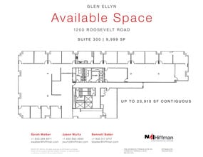 1200 Roosevelt Rd, Glen Ellyn, IL à louer Plan d’étage– Image 1 sur 1