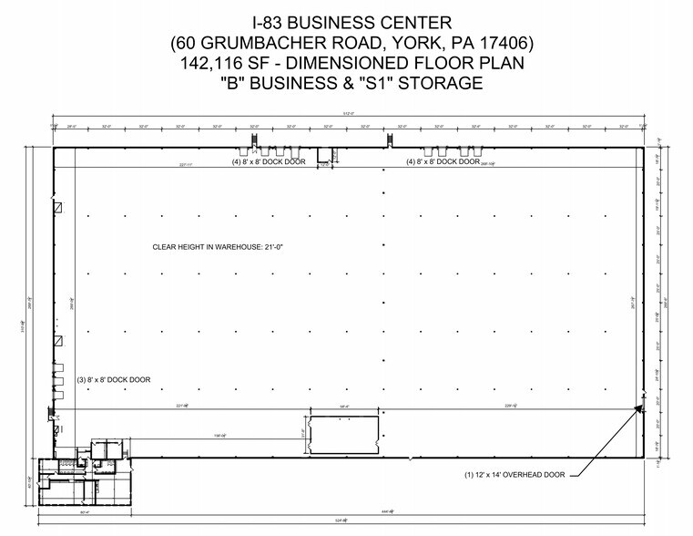 60 Grumbacher Rd, York, PA à louer - Plan de site – Image 1 sur 2