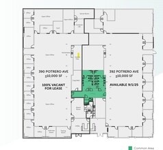 390-392 Potrero Ave, Sunnyvale, CA à vendre Plan d’étage– Image 1 sur 1