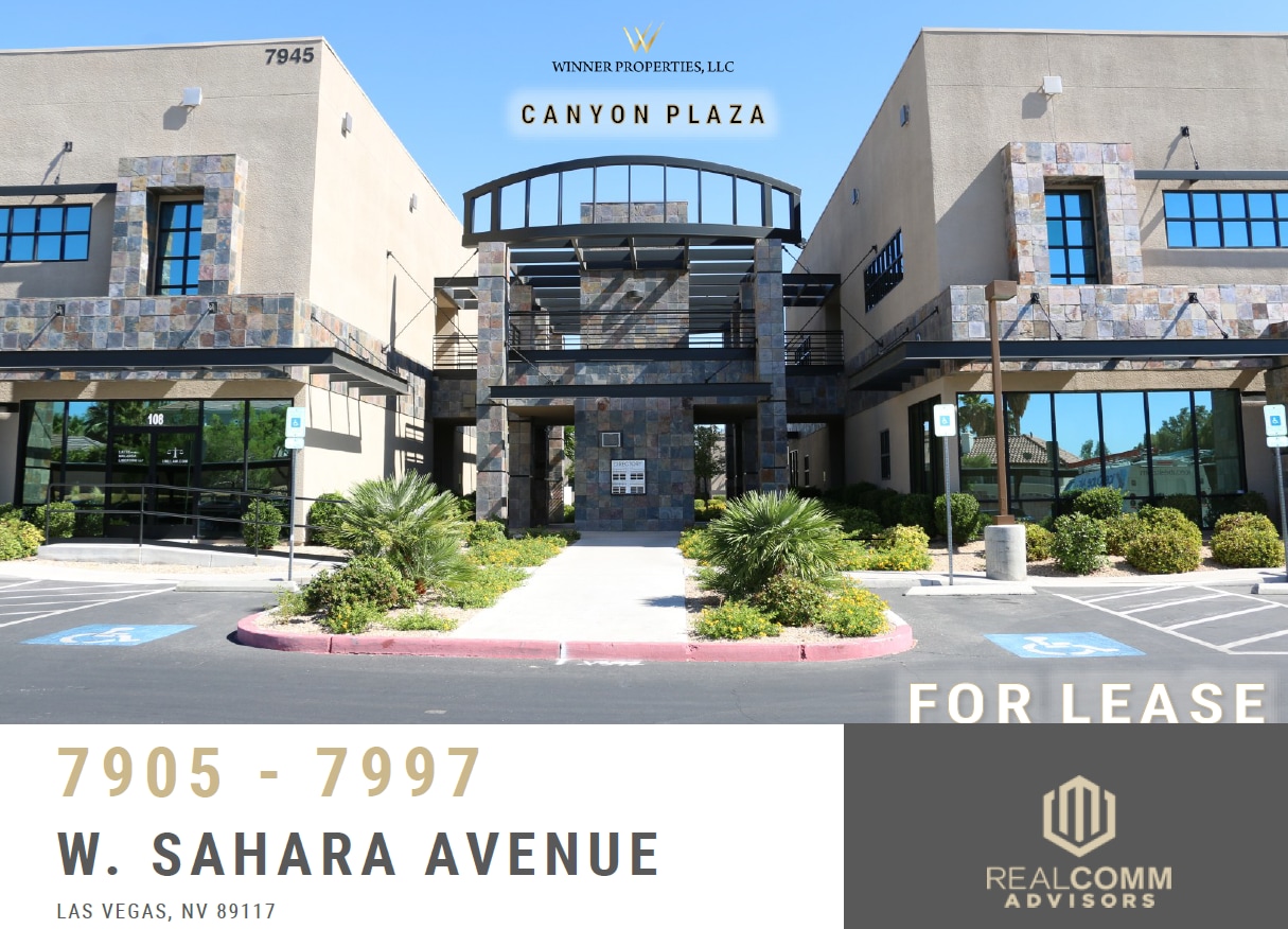 7905-7995 W Sahara Ave, Las Vegas, NV à louer Photo de l’immeuble– Image 1 sur 5