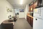 Modern Kitchenette & Waiting Area