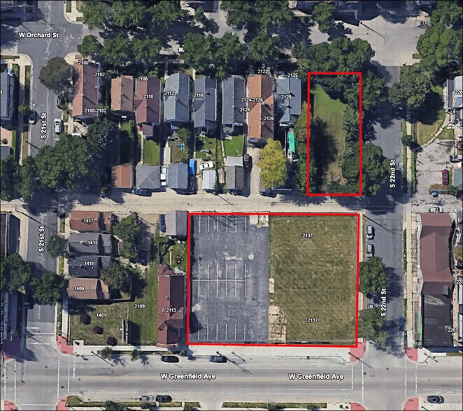 2137 W Greenfield Ave, Milwaukee, WI à vendre - Aérien – Image 3 sur 3