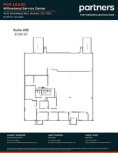 4025 Willowbend Blvd, Houston, TX à louer Plan de site– Image 1 sur 1