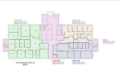 7915 Malcolm Rd, Clinton, MD à louer Plan d’étage– Image 1 sur 8